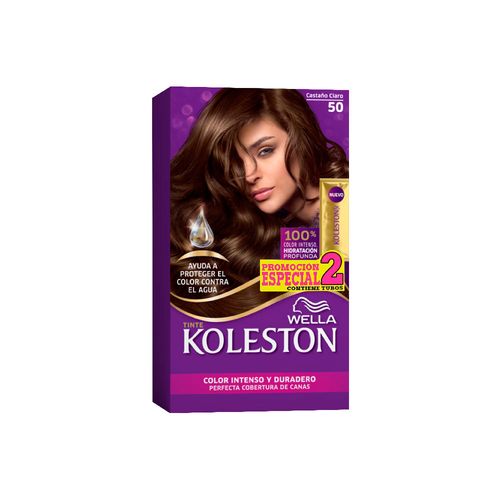 Kit Tinte Doble Tubo Koleston Castaño Claro