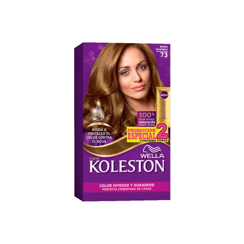 Kit Tinte Doble Tubo Koleston Rubio Avellana