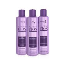 Mascarilla Cadiveu De 3 Pasos Keratina Plástica Dos Fios 300ml X3 uds.