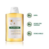Klorane Champu Camomila Reflejos Rubios X 200 Ml
