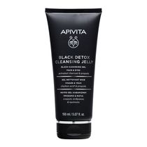 Apivita Black Detox Gel Limpiador Cara Y Ojos X 150 Ml