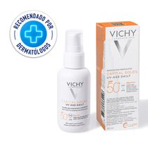Vichy Capital Soleil Uv Anti Edad Daily Color Spf 50 X 40 Ml