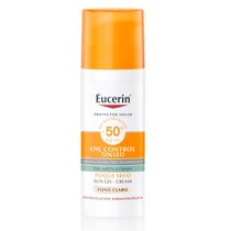 Euc Solar Spf 50 + Gel Crema Toque Seco Tono Claro X 50 Ml