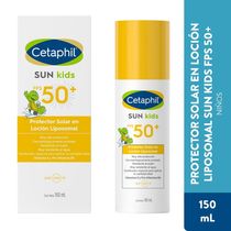 Cetaphil Sun Kids Fps 50+ Locion Liposomal X 150 Ml