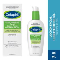 Cetaphil Locion Facial Hidratante Dia Con Acido Hialuronico X 88 Ml