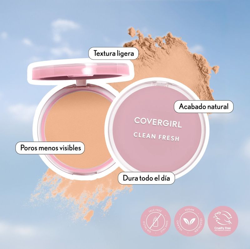 Polvo-Covergirl-Compacto-Clean-Fresh-Light-10gr