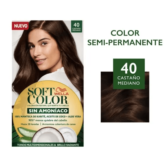 Tintura-Soft-Color-Semi-Permanente-Castaño-Mediano-40