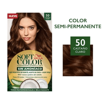 Tintura Soft Color Semi-Permanente Tono Castaño Claro 50