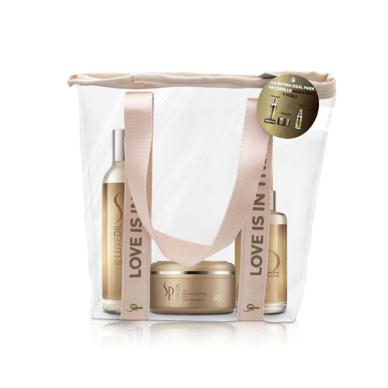 Kit-Wella-Professionals-Love-Is-In-The-Hair-SP-Luxe-Oil ----450-Ml