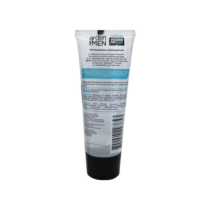 Desodorante-Arden-for-Men-Clinical-Power-Protech-Gel-70-Gr