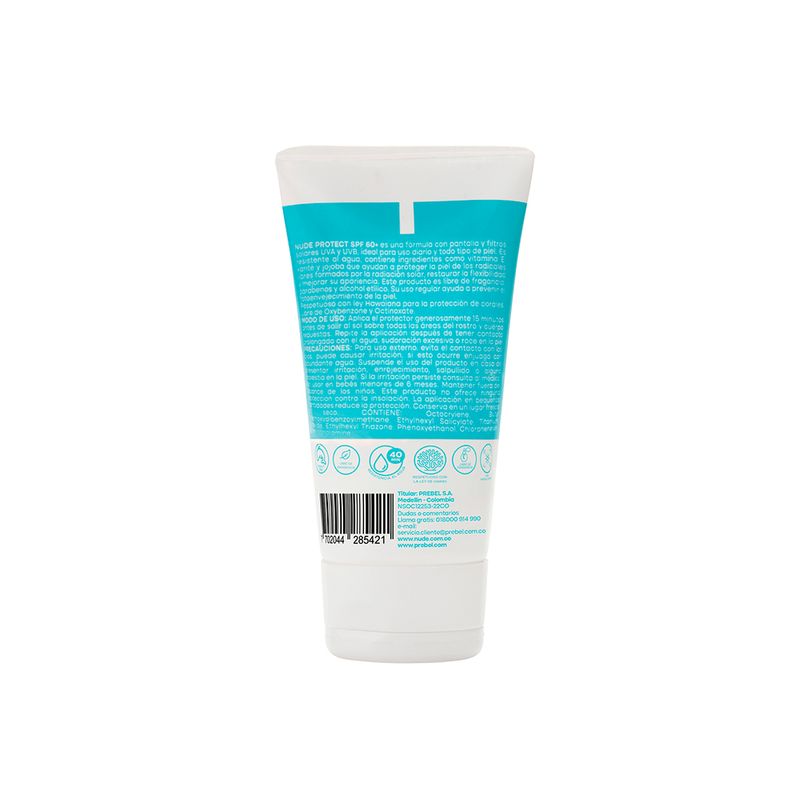 Protector-Solar-Nude-Spf-60---Cara-Y-Cuerpo-X-40-Ml