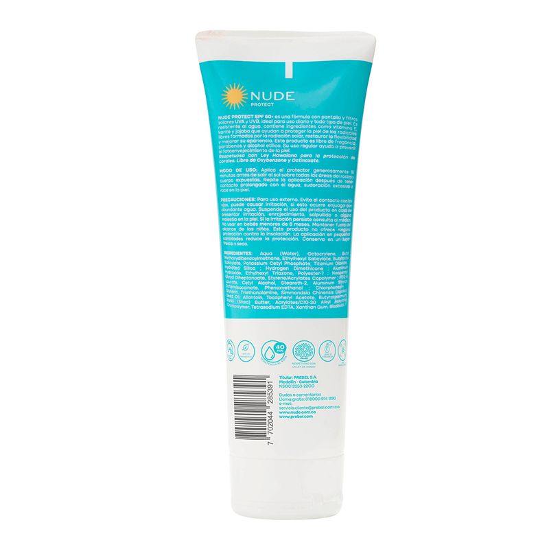 Protector-Solar-Nude-Spf-60---Cara-Y-Cuerpo-X-220-Ml