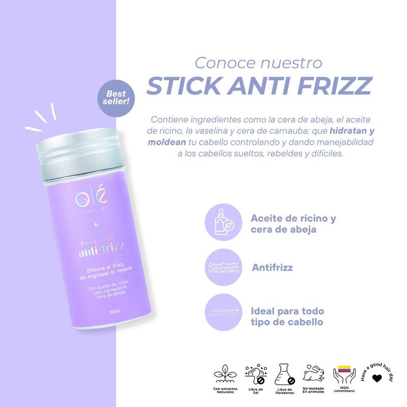 Hairstick-Ole-Anti-Frizz-Tono-Traslucido-En-Cera-50-Ml