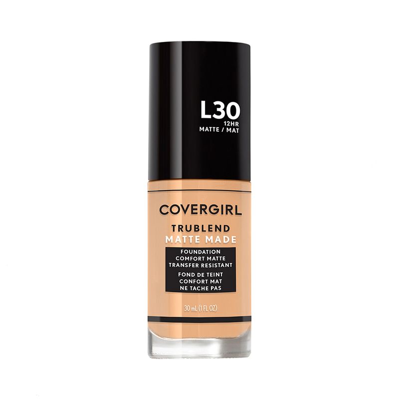 Base-Covergirl-Trublend-Matte-Made-Tono-L30-Golden-Ivory