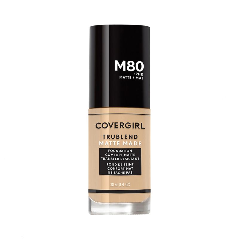 Base-Covergirl-Trublend-Matte-Made-Tono-M80-Caramel-Beige