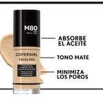 Base-Covergirl-Trublend-Matte-Made-Tono-M80-Caramel-Beige
