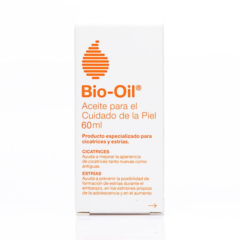 Caja-blanca-de-Bio-Oil-Aceite-para-el-Cuidado-de-la-Piel-60ml-con-letras-naranjas-especializado-en-cicatrices-y-estrias