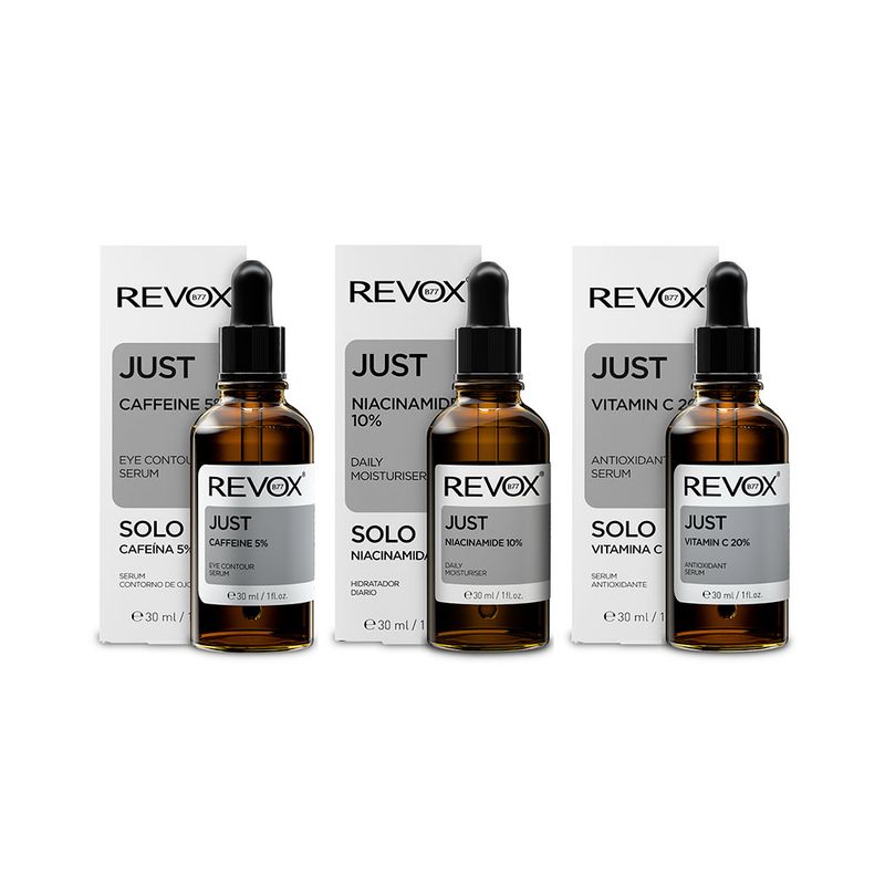 estuche-revox-con-cafeina-niacinamida-y-vitamina-c-para-cuidado-facial-completo-empaque-serum