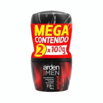 Promoción Desodorante Arden For Men Original 72 Horas Crema 100 Gr X2