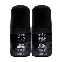 Promoción Desodorante Arden For Men Platino Roll On 50 Ml X2