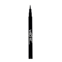 Delineador Vitú Negro Líquido En Plumón Sabila 1.5 Ml