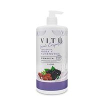 Loción Vitú Corporal De Mora Y Almendras 1L