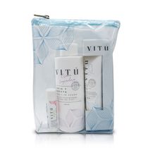 Kit Vitú Balsamo Cereza + Primer Algodón + Limpiadora Bambu 168 Ml