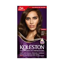 Tinte Wella Koleston Tono 40 Castaño Mediano