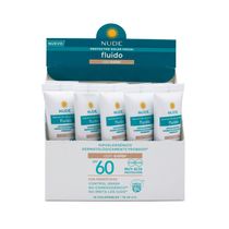 Protector Solar Nude Facial Fluido Color SPF 60 10 Ml X 10 Unds