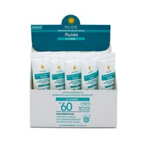 Protector Solar Nude Facial Fluido Invisible SPF 60 10ml X 10 Unds