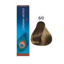 Tintura Wella Professionals Color Perfect Tono 6/0 Rubio Oscuro 60 Ml