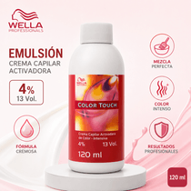 Emulsión Wella Professionals Crema Capilar Activadora 4% 120 Ml