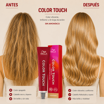 Tintura Wella Professionals Color Touch Tono 8/0 Rubio Claro 60 Ml