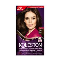 Tinte Wella Koleston Tono 30 Castaño Oscuro