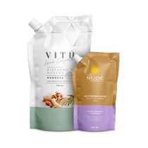 Oferta Autobronceador Nude 200 Ml+ Vitú Loción Corporal Pistacho 750 Ml