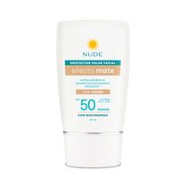 Protector Solar Nude Mate Con Color Spf 50 50 Ml
