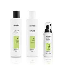 Kit Nioxin Sistema 2 Para Cabello Natural Con Debilitamiento Avanzado - 700 ml